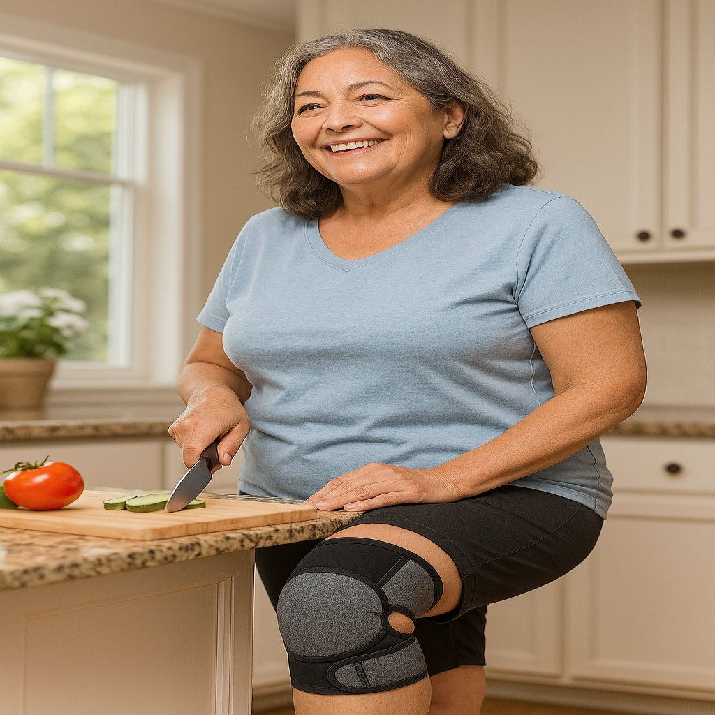 Advanced Magnetic Self-Heating Knee Sleeves